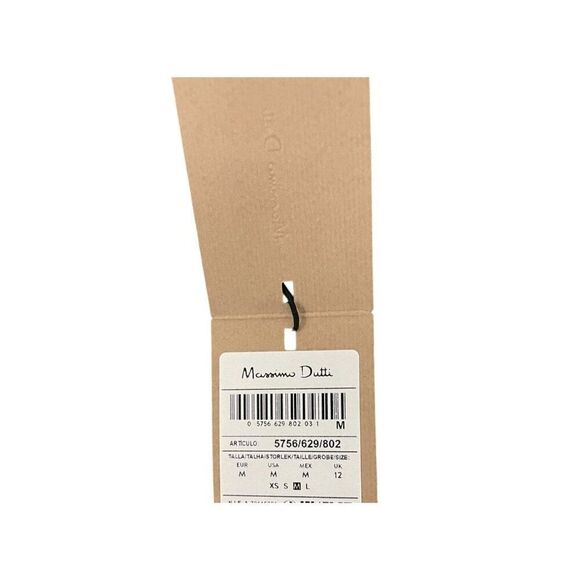 Massimo Dutti Women Cardigan Sweater M Medium Gray Alpaca blend 5756/629 NWT - Picture 10 of 16